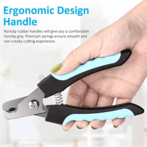 Professional Stainless Steel Dog Claw Trimmer Pet Nail Clipper