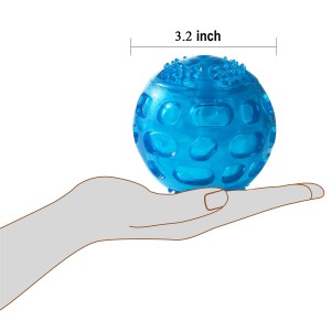 توپ های سگ خانگی 3.2 اینچی لاستیکی بادوام