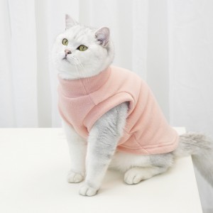 New Design solatium calidum hiems Pet Sweatshirt Vest