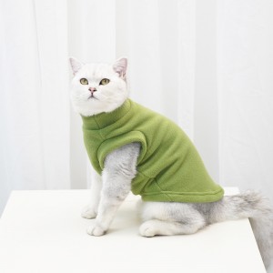 New Design Comfortable Warm Winter Pet Sweatshirt Vest