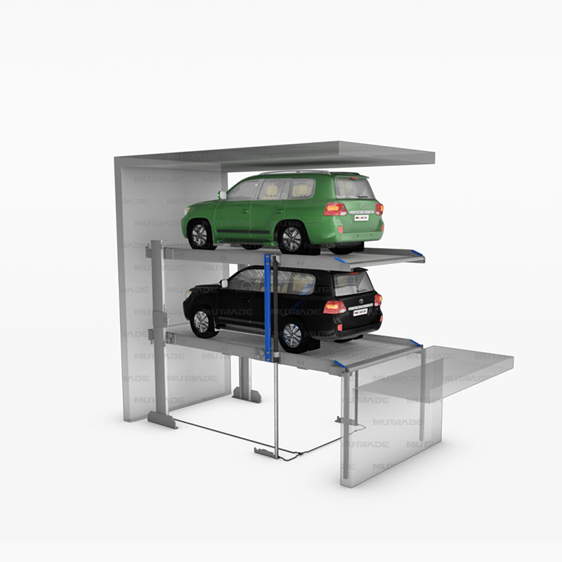 Wholesale China Underground Parking Lift Pit Parking Factory Quotes – Starke 2127 & 2121 : Two Post Double Cars Parklift with Pit – Mutrade