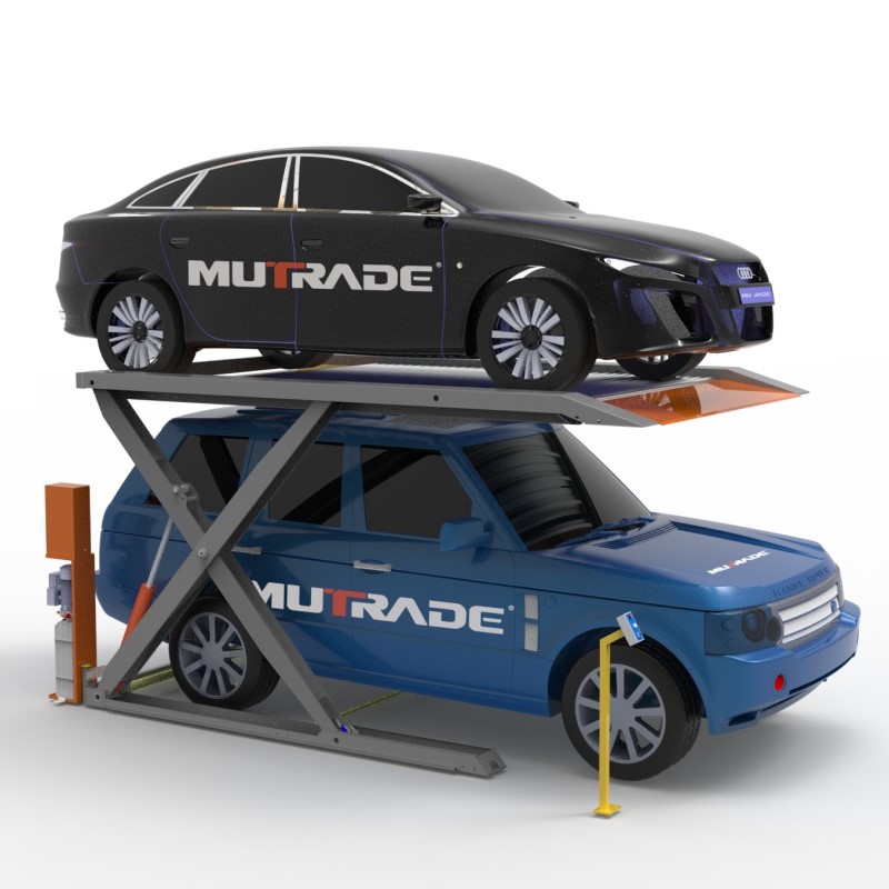 Wholesale China Parking Stacker Manufacturers Suppliers – Two level Scissor Car Parking Lift Hydro-Park 5120 – Mutrade