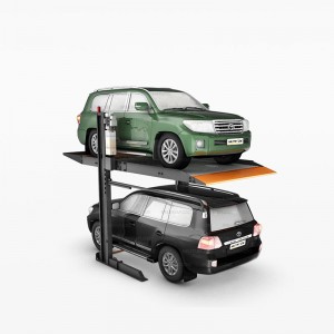 High definition China Mutrade Parking 2300kg/2700kg Two Post Car Parking Lift