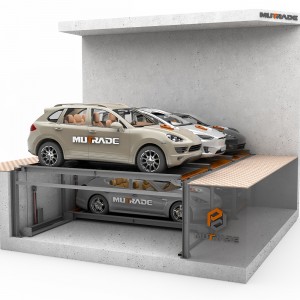 Hydraulic Pit Lift and Slide Car Parking System