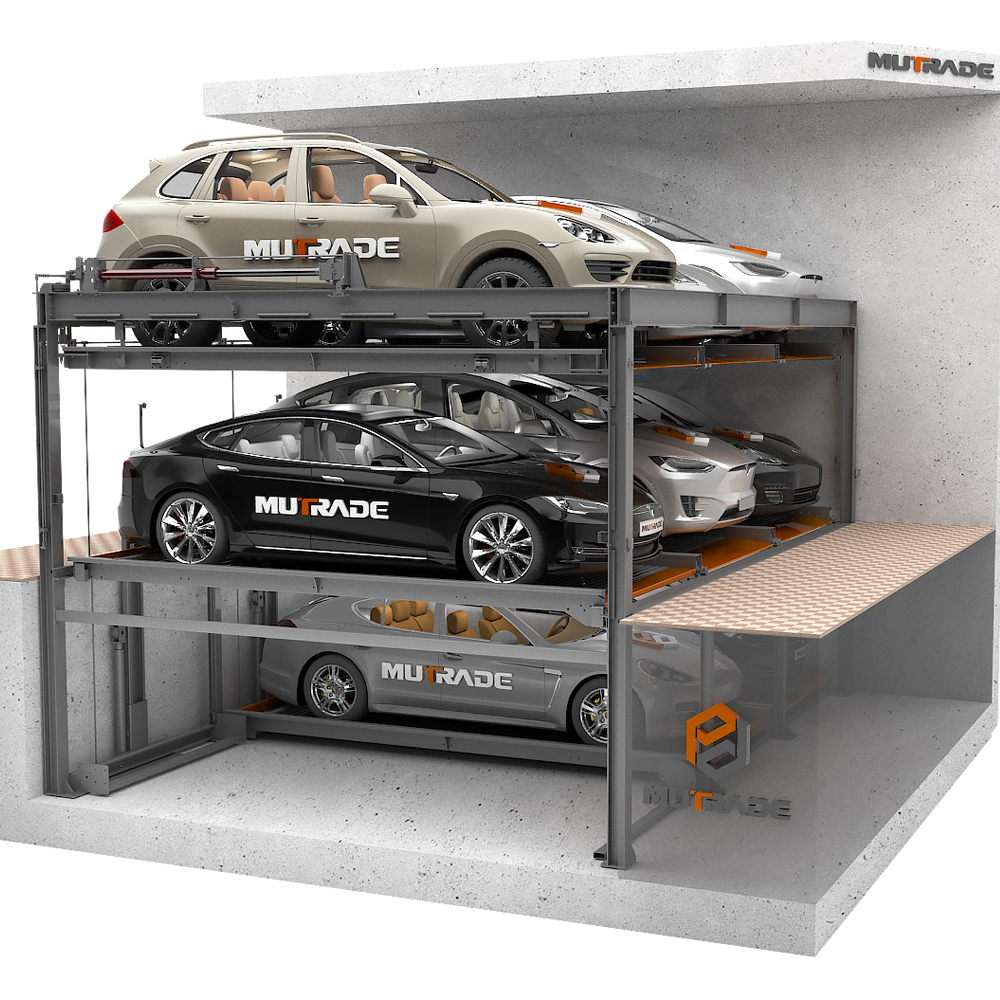 Independent Spacesaving Puzzle Car Parking System with a Pit Featured Image