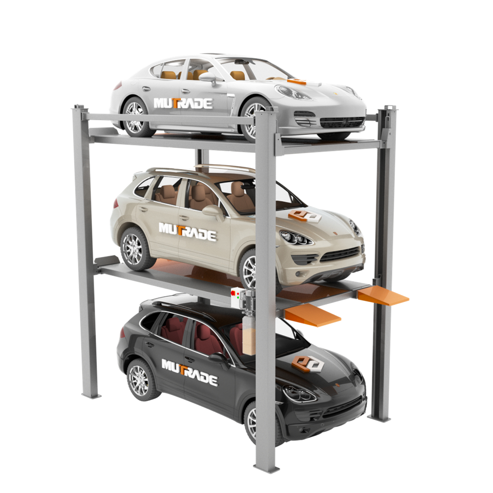 Горячие новые продукты для хранения автомобильных подъемников – гидравлический компактный тройной штабелер Eco – Mutrade