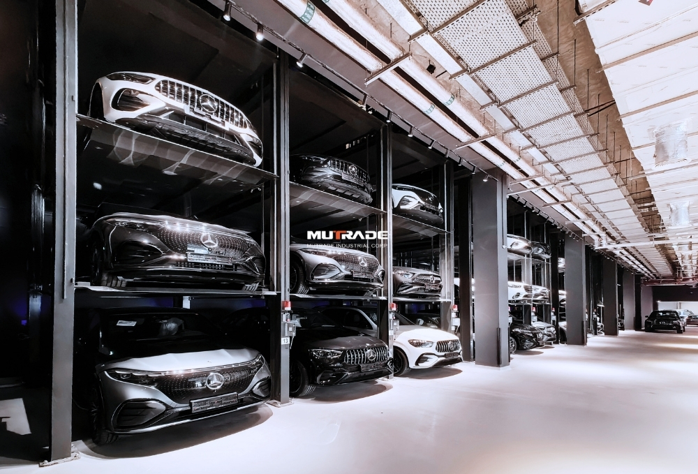 INDOOR LONG-TERM CAR STORAGE PROJECT  WITH CUSTOMIZED HYDRO-PARK 3230