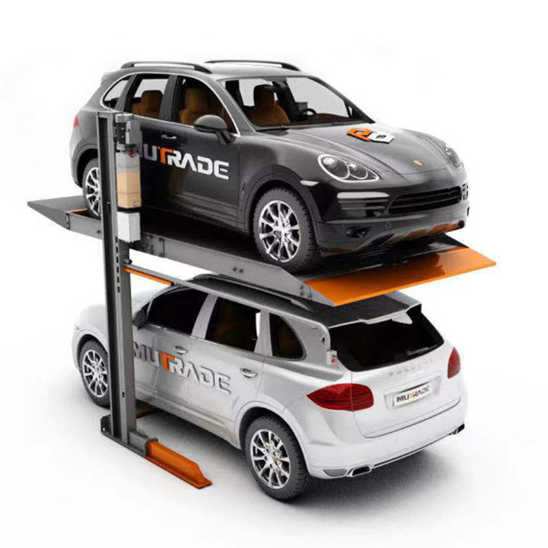 3200kg Heavy Duty Double Cylinder Car Parking Lift Featured Image