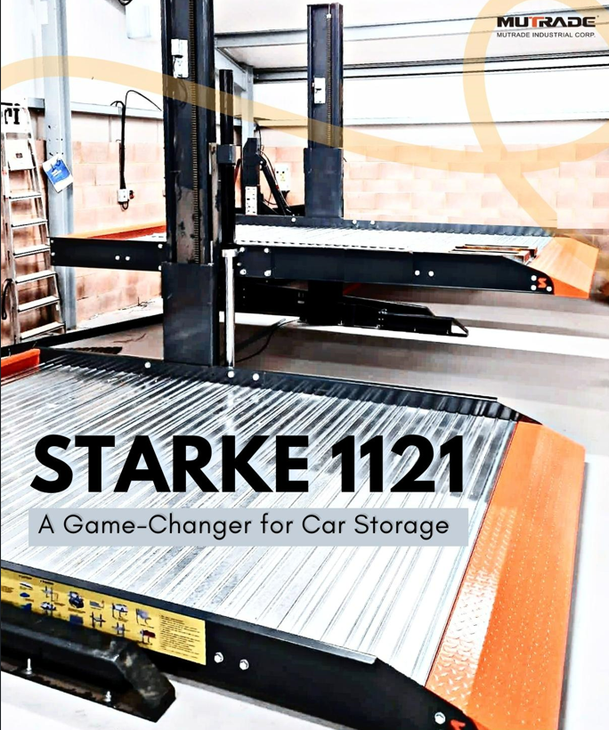 REVOLUTIONIZING CAR STORAGE FACILITIES: MUTRADE STARKE 1121 TWO-POST PARKING LIFT PROJECT IN THE UK