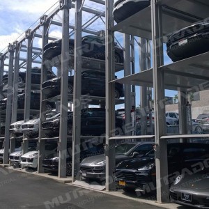 Hydraulic 4 Car Storage Parking Lift Quad Stacker