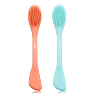 Good Quality Synthetic Paint Brush - Flexible Facial Mud Mask Applicator Massager Brush Face Mask Spatula Hairless Moisturizers Applicator Tools Silicone Face Mask Brush  – MyColor