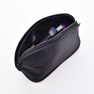 BSCI Factory Custom Leather Cloth Travel Case Makeup Bag Women′s Cosmetic Bag
