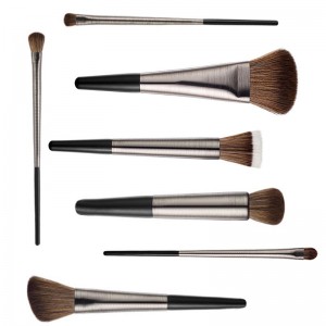 Reasonable price for Colorful Makeup Brushes - Metal Luster Makeup Brush set OEM&ODM  – MyColor