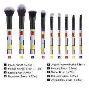 Newly Arrival High Quality Makeup Brushes - OEM Powder Brush Makeup Brush set – MyColor