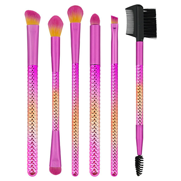 6pcs cosmetic brush kit