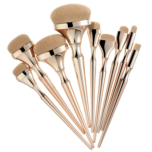 9pcs cosmetic brushes set
