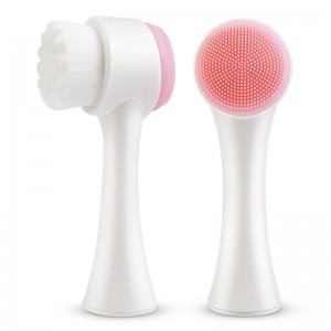 Eco Friendly Korean Skin Care Product Silicone Massage Brushes for Deep Cleaning Facial Cleansing Brush