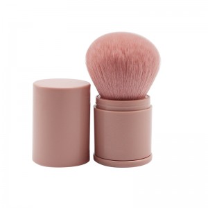 Convenient Retractable Makeup Brush One Large Powder Blush Brush with Lid with Cover Full Set of Beauty Tools