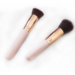 New High Quality Customized Portable Makeup Brush Powder Brush Foundation Brush OEM Blush Brush