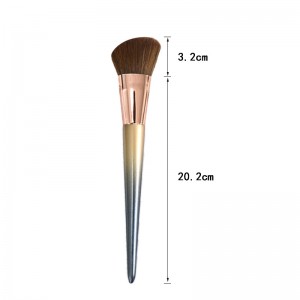 Good quality White Marble Makeup Brushes -  OEM Customized Contouring Brush – MyColor