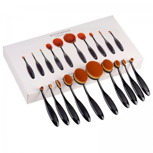 10pcs New Multifunction Toothbrush Makeup Brush Set