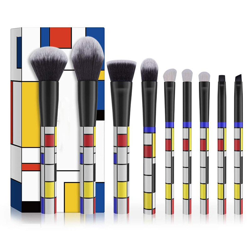 multicolor makeup brush factory