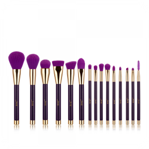 Chinese wholesale Makeup Brush Set Sample - Good Quality Hot Sale 15pcs Professional Makeup Brush set Customized OEM Custom LOGO – MyColor