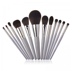 Chinese wholesale Oem Makeup Brush - OEM grey makeup brushes set – MyColor