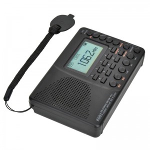 Grabadora de voz portátil Mylinking™ Radio AM/SW/FM Reproductor estéreo BT/TF/USB