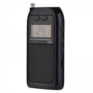Večnamenska kartica TF MP3 predvajalnik Mylinking™ Polnopasovni FM/AM/SW radijski sprejemnik