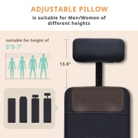 Mynt Heating Massage Mat Memory Foam Cushion with Adjustable Pillow