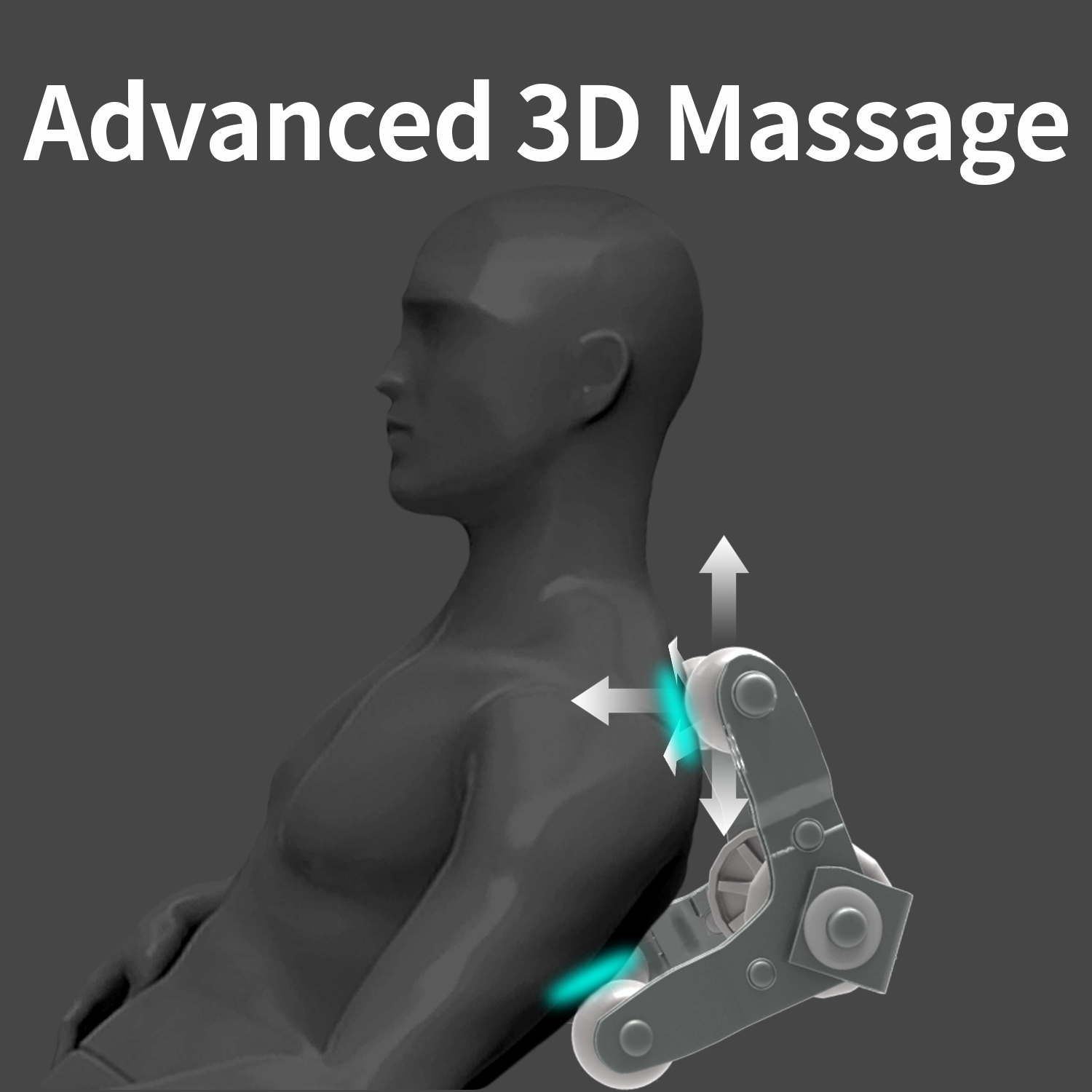 The difference between 2D massage and 3D massage