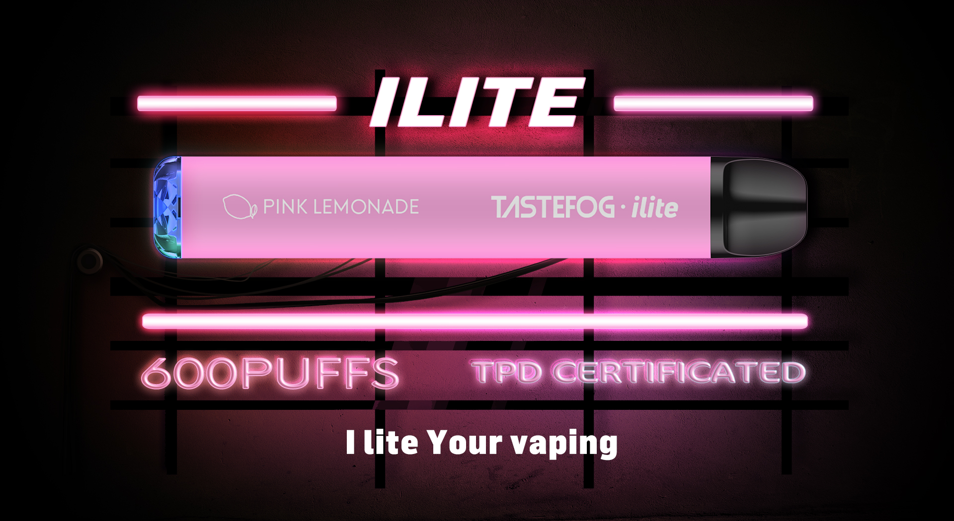 Tastefog iLite 600 puffs Disposable Review – It’s amazing!