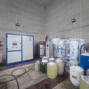 LIDaHeng 20L Biological institute liquid nitrogen equipment liquid nitrogen machine price