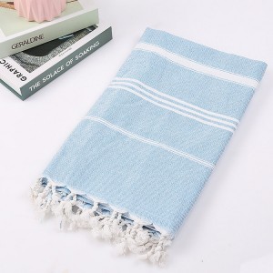 Wholesale 100% Cotton Turkish Beach Towels With Tassel