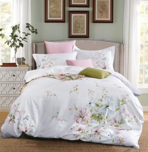 4 Pcs Bed Sheets 100% Cotton Bedding Comforter Sets Cheap Queen Size Bedding Set