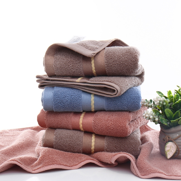 China Wholesale King Bed Sheets Factory - Wholesale Pure Cotton Towel Adult Face Wash Household Absorbent 100% Cotton Face Towel Custom LOGO – Natural Wind