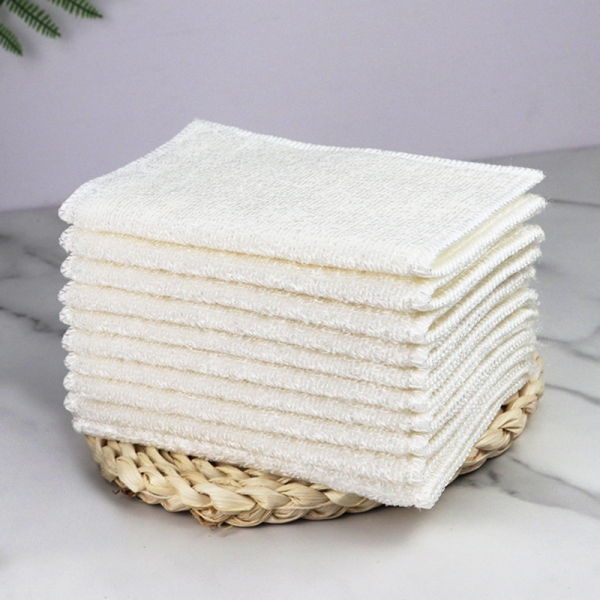 China Household Cleaning Wiping Rags Dish Washing Rag Bamboo Dish Cloth  Manufacturer and Supplier