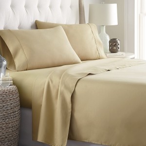 Amazon Hot Selling Egyptian Cotton Sheet Sets Home 4 Piece Microfiber Bed Sheet Bedding Set
