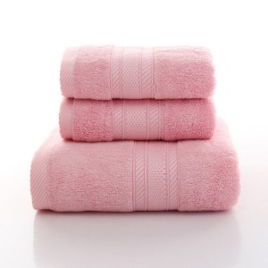 Wholesale Bamboo Bath Towel Set Luxury thick bamboo bath towels with custom logo