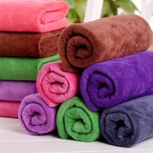 80% Polyester Cleaning Cloth Car Kitchen Towels Microfiber Quick Dry Towels