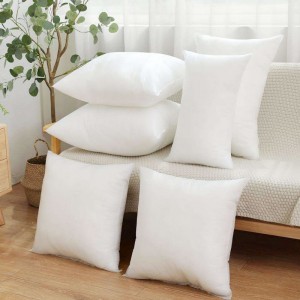 Wholesale Cheap Hotel Home Polyester Cotton Filling Throw 18×18 Pillow Insert