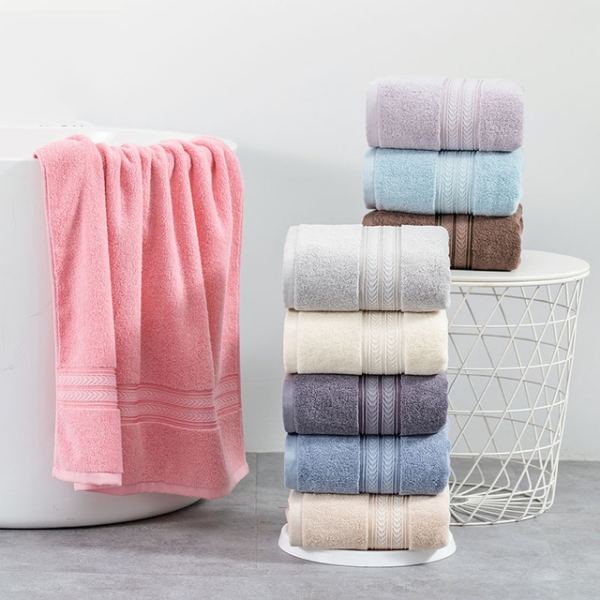 China Wholesale Bathroom Door Mats Pricelist - Factory Wholesale High Quality 100% Cotton Cheap Bath Towel – Natural Wind