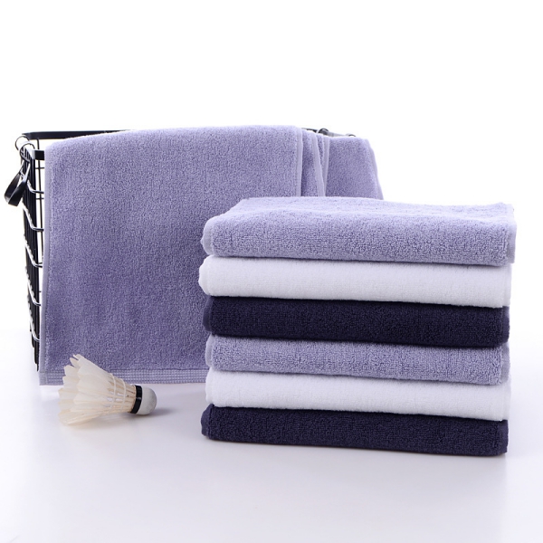 Wholesale Towels > 15x25 - Purple GYM Towel Hand Towels Premium Plus 100%  Cotton