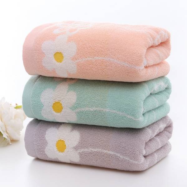 China Wholesale Beach Towel Quotes - Home Textile Factory Wholesale High Quality Cheap 100% Cotton Jacquard Terry Face Towel – Natural Wind