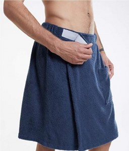 Wholesale Men Bath Towel Wrap Towel Dress Absorbent Cotton/Microfiber Shower Spa Body Wrap Towel