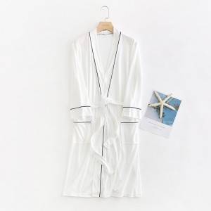 Hot Selling Good Quality Classic Design five star hotel Unisex luxury designer microfiber breathe freely mens bathrobe