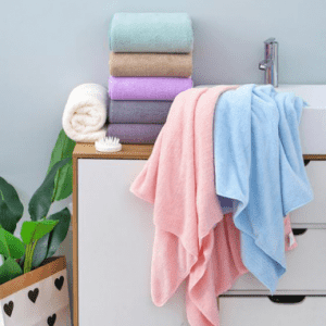 CHINA PRODUCTS HOME DECORATION 100% NATURAL COTTON BRIGHTLY COLORED TOWELS