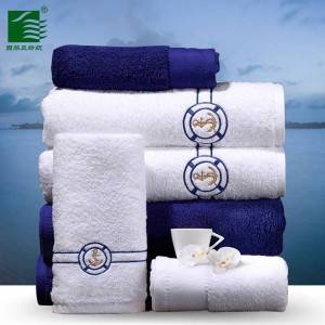 100% cotton, durable and customizable embroidery face towel