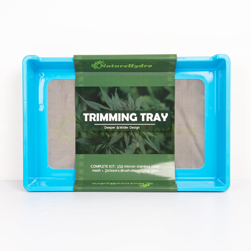 commonculture bud trimming trim bin tray